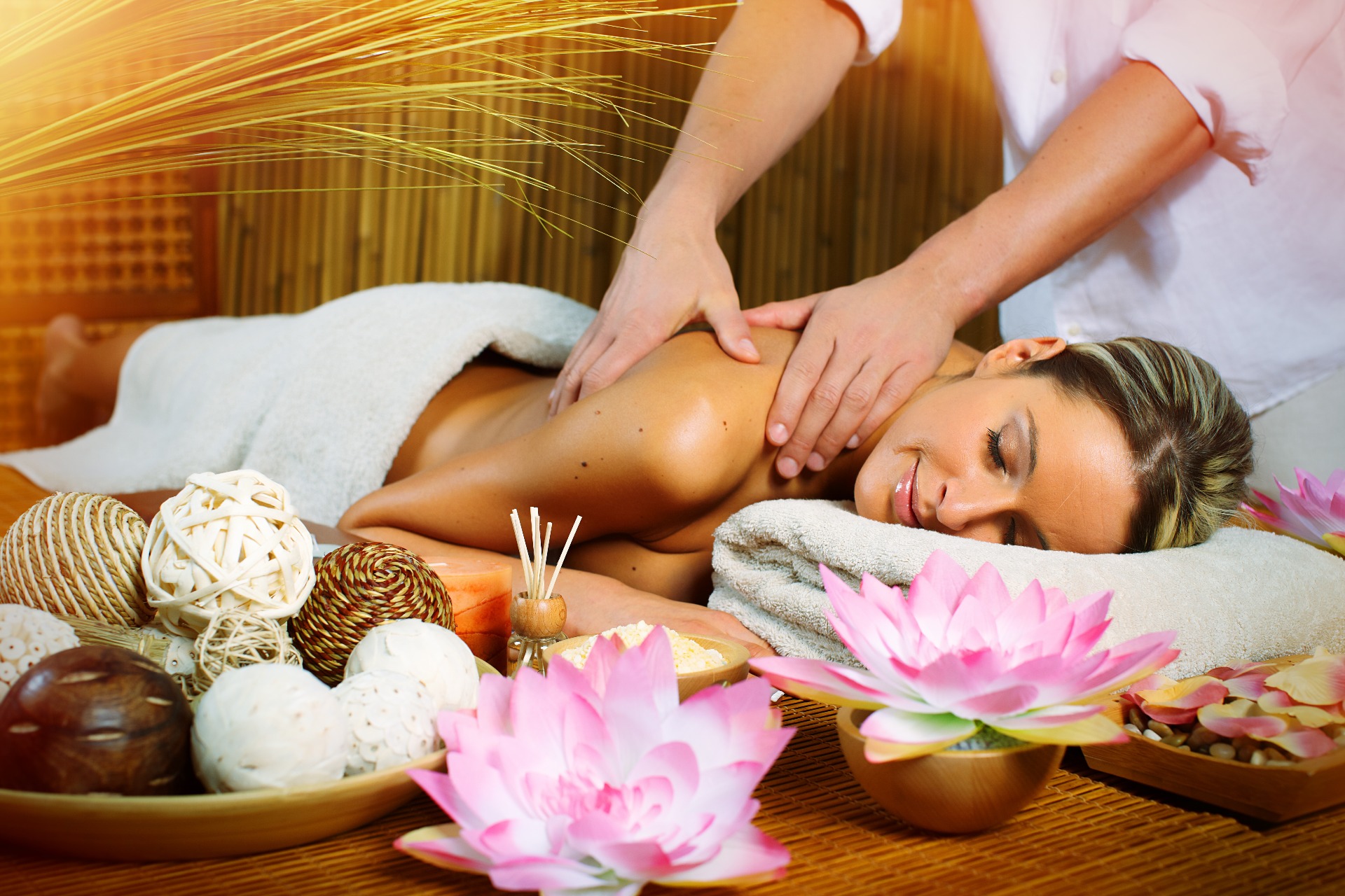 Séance de massage